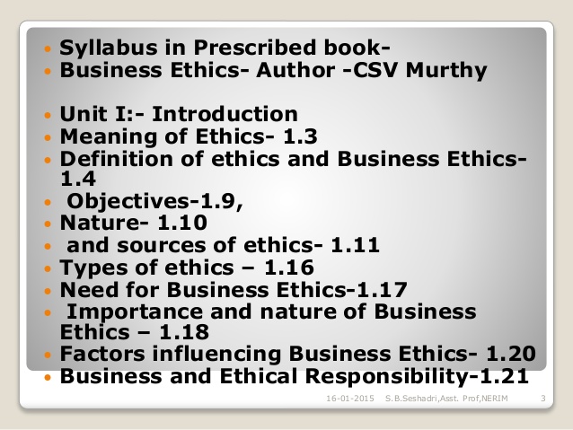 csv murthy business ethics pdf book